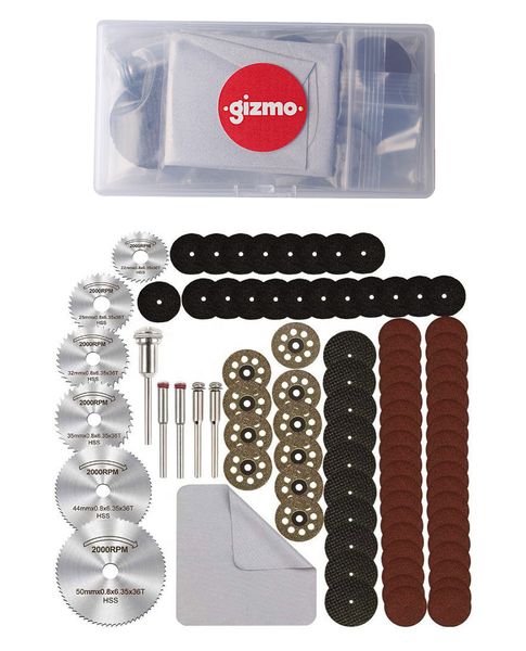 Gizmo 88 Piece Dremel Compatible Circular Saw Set