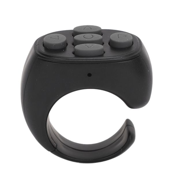 Wireless Page Turner Remote Compatible with Android/iOS (Black)