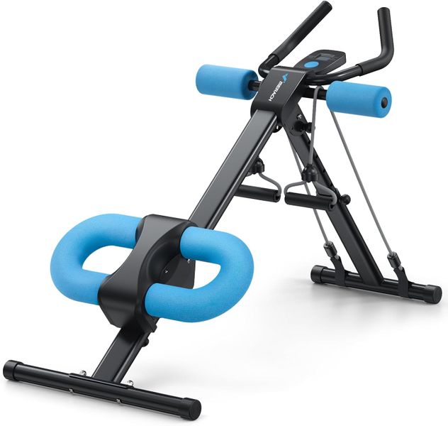 MERACH Adjustable Ab Trainer Foldable Machine for Abs Workout at Home Gym