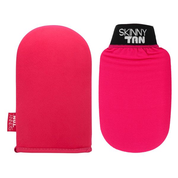 Skinny Tan Dual Tanning Mitt + Exfoliating Mitt