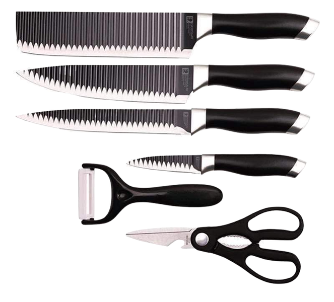 Professional 6 Pieces Kitchen Knife Set-Z-007