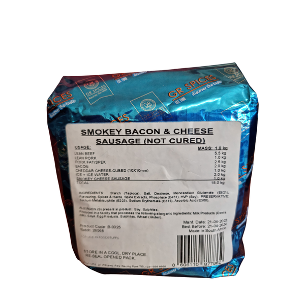 Smokey Bacon &amp; Cheese Sausage 1kg