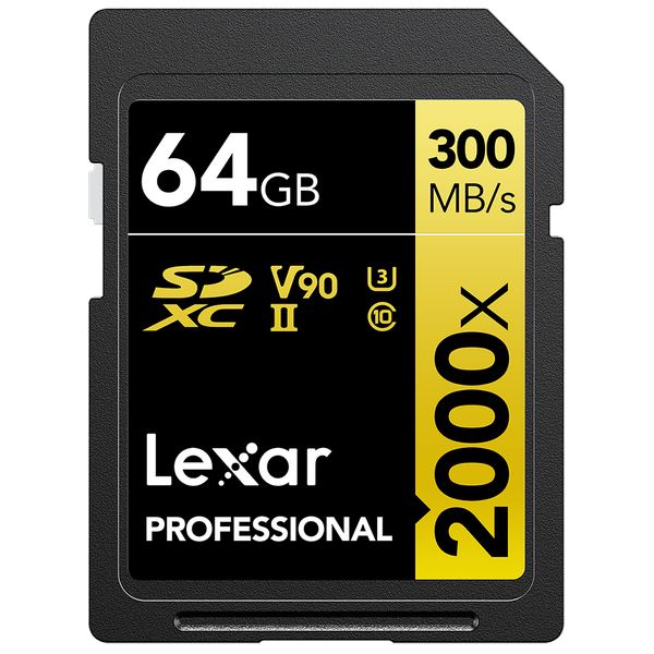 Lexar SD Gold 2000x UHS-II 64GB