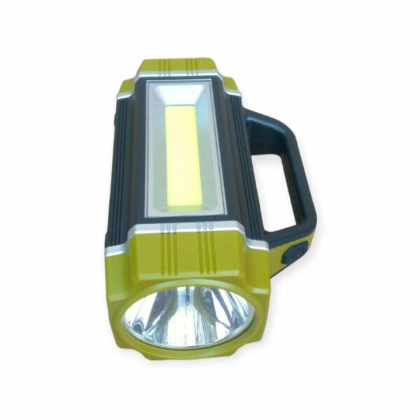 FA-2207 Load shedding Solar Powered Flashlight With COB + LED