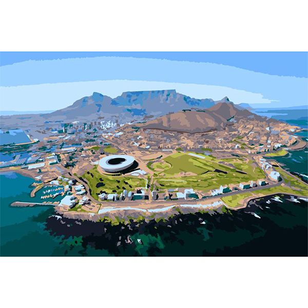 Iconix Painting By Numbers for Adults | Cape Town City Bowl