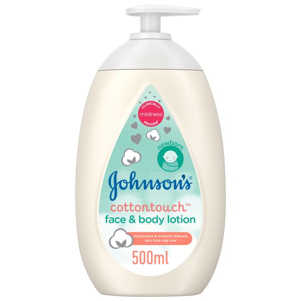 Johnson's Baby Cottontouch Face &amp; Body Lotion, 500ml