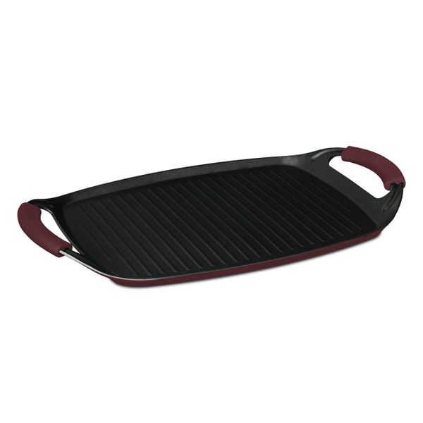 Berlinger Haus Grill Plate, 47 cm, Leonardo Collection - Matt Bordeaux