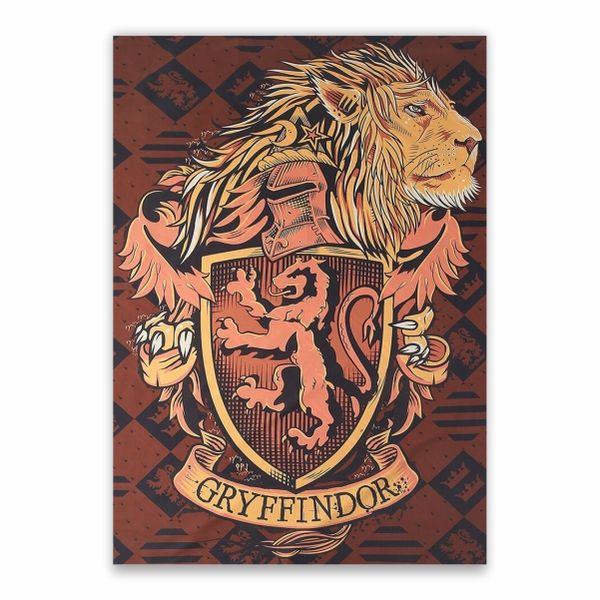 Gryffindor Lion Logo Poster - A1