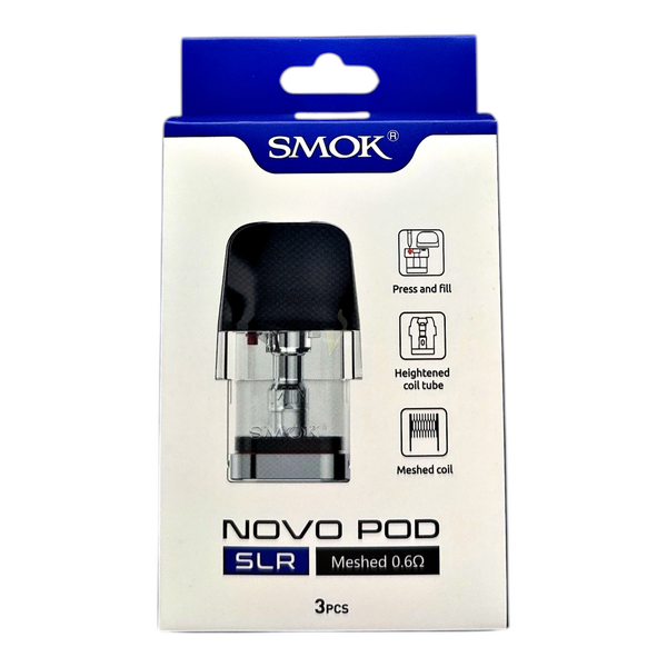 Smok Novo Vape Pod Replacement Meshed (SLR) - 0.6ohm - 3 Pack