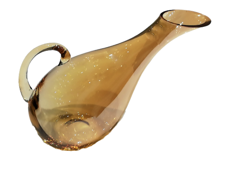 Decanter 2L Slant with a Handle Gold RVT010