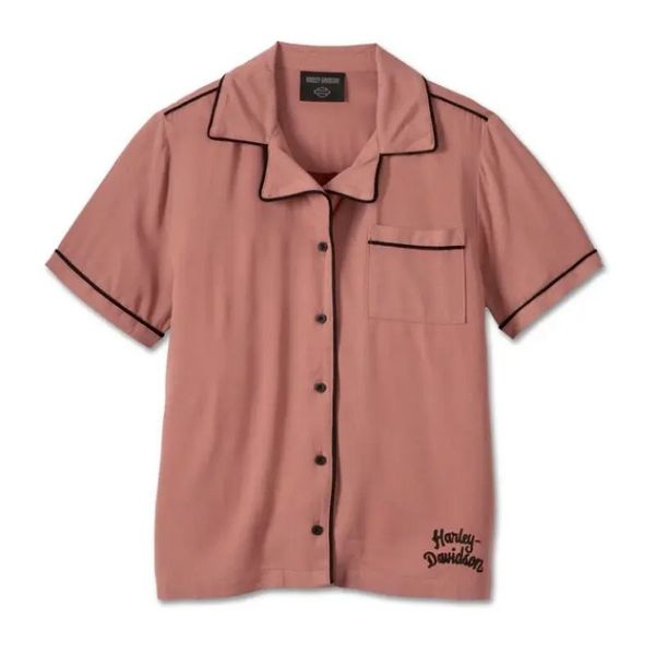 Women's Club Crew Contrast Piping Shirt