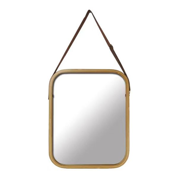 SH-BBM-002, Bamboo Modern Wall Mirror