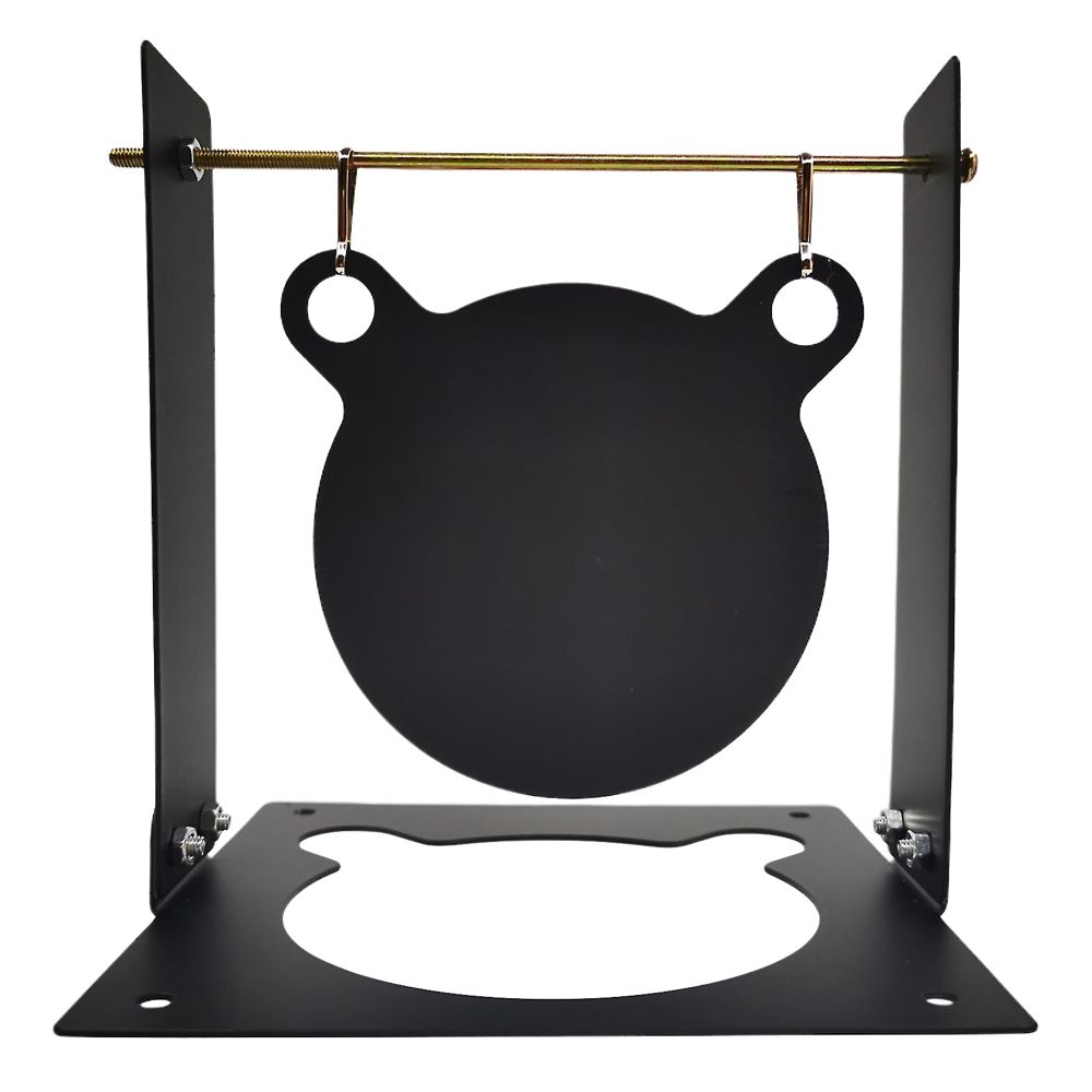 Camping Sport Multi Use Steel Bear Head Target for Shooting Training