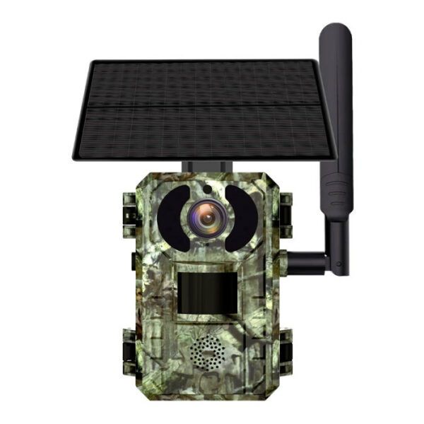 Solar Powered Hunting Trail Camera, Ucon App SE-H10-4G