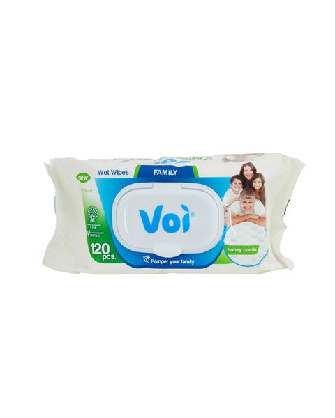 Voi - 120 Piece Family Wet Wipes(16x19cm) x 2