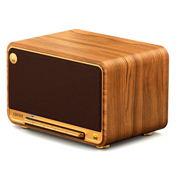 D32 Tabletop Wireless Bluetooth Speaker - Brown