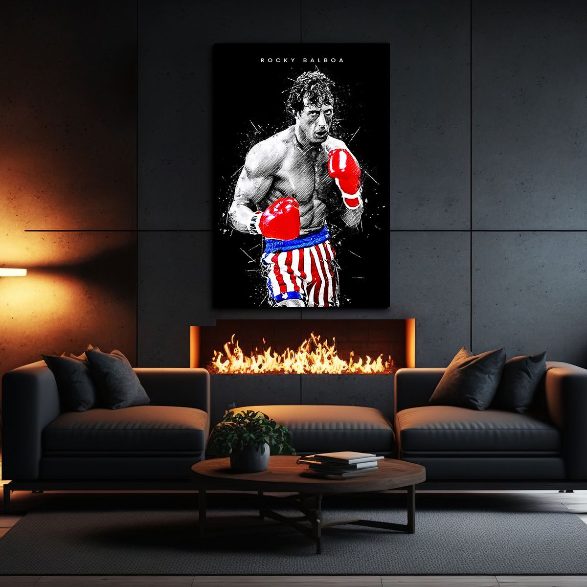 Rocky Balboa Fan Art Canvas | Shop Today. Get it Tomorrow! | takealot.com