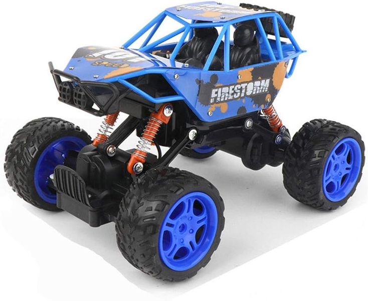 Fire Storm Remote Control Rock Crawler 4x4 Toy for Kids