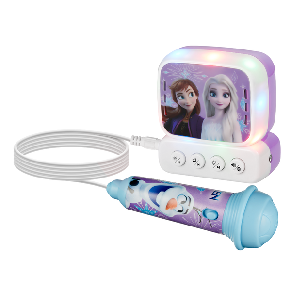 Disney Frozen Bluetooth Mini Karaoke Machine with Belt Hook