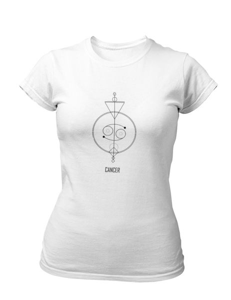 PepperSt Ladies White T-Shirt - Cancer