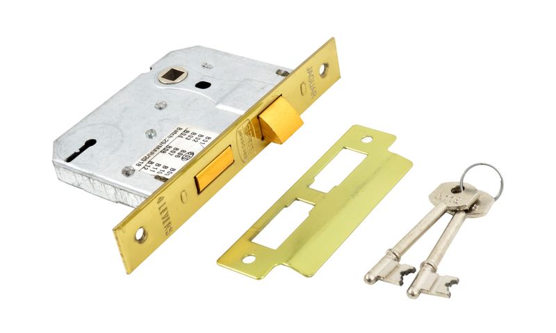 Sanlic Jaguar Lock Body 4Lever Brass Clam SABS Approved