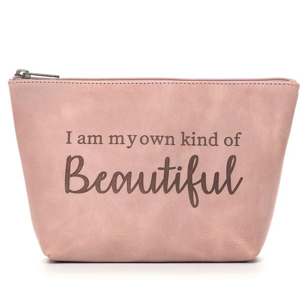 DAREhue - Inspirational Leather Makeup Bag