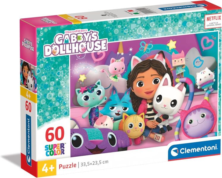 Clementoni 60 Piece Puzzle Gabby'S Dollhouse