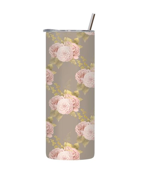 Bee-7 20 Oz Tumbler with Lid Straw Trendy Bees Pattern Graphic Present 209