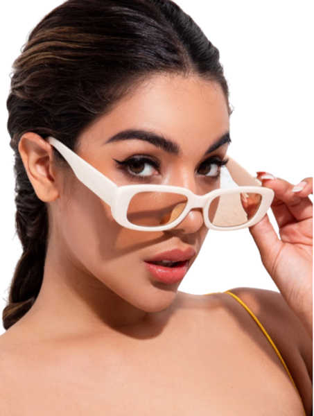 Boho Square Frame Fashion Glasses