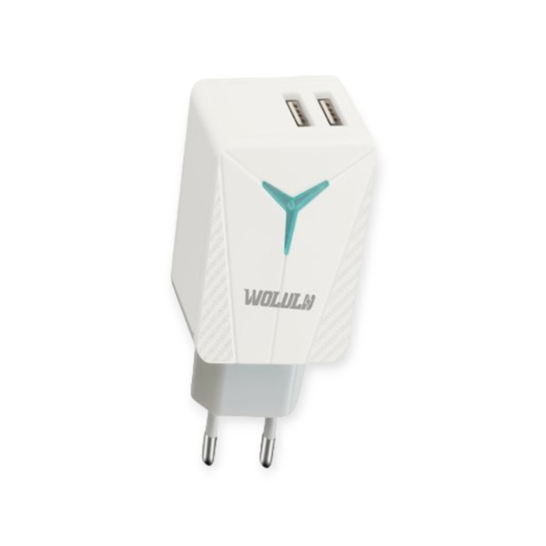 Wolulu AS-51387 Dual USB Wall Charger 2.1A