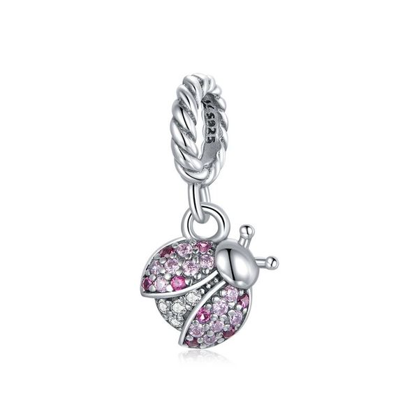 Charms Forever 925 Sterling Silver Secret Garden Ladybug Charm by ASR