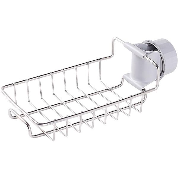 Adjustable Stainless Steel Faucet Shelf