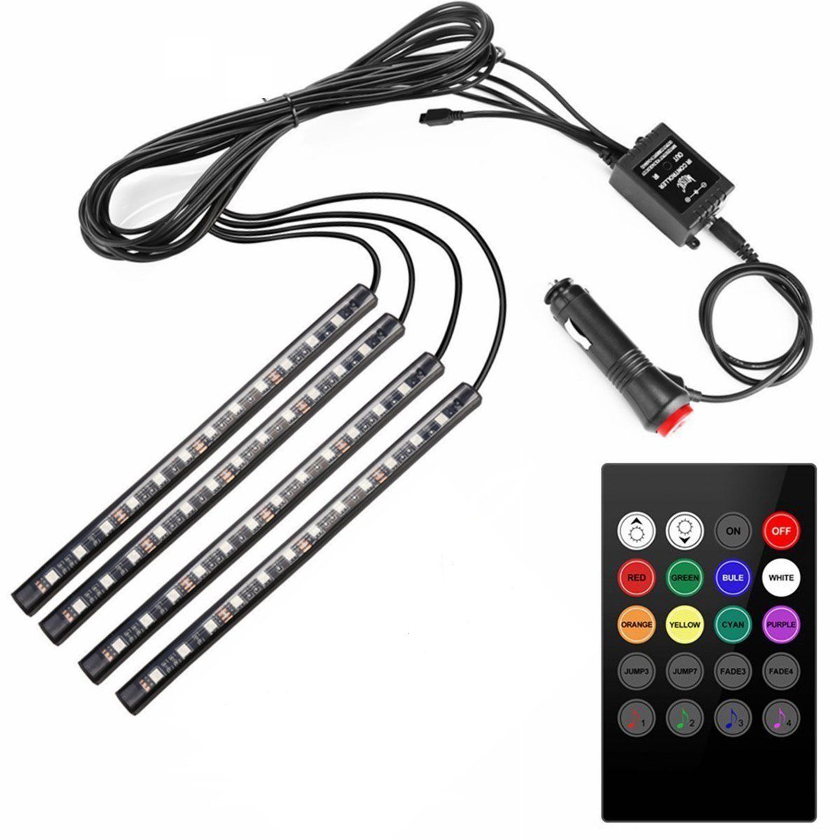 Interior Car RGB LED Light Shop Today. Get it Tomorrow!