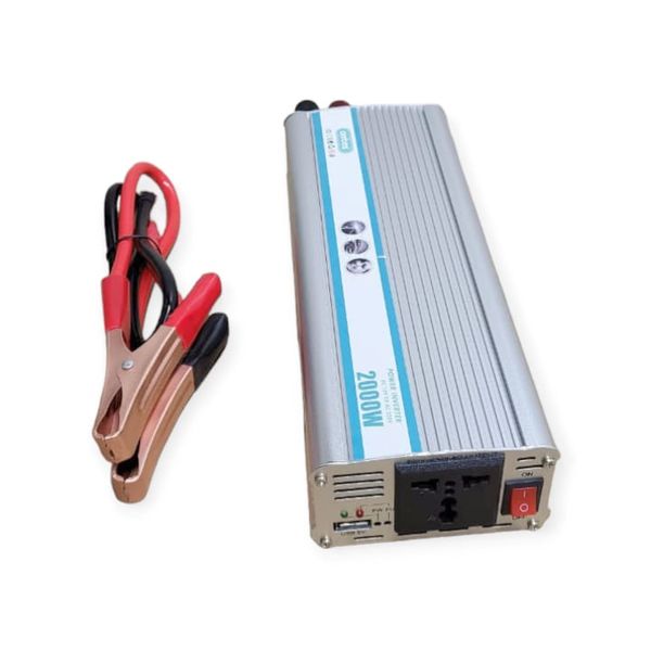 Professional Portable 12V DC To AC Power Inverter 2000W