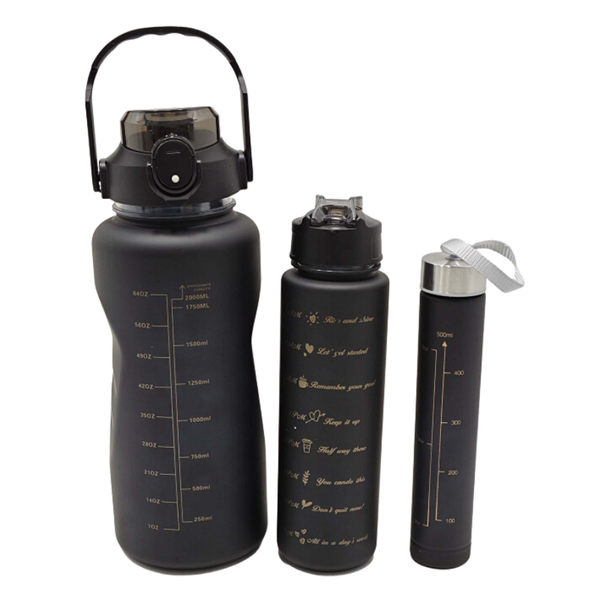 3 Set Sports Water Bottle