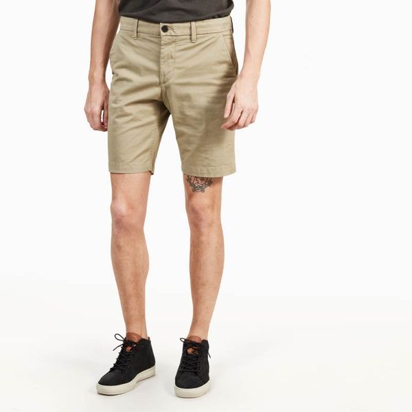 Squam Lake Stretch Twill Chino Short in Khaki