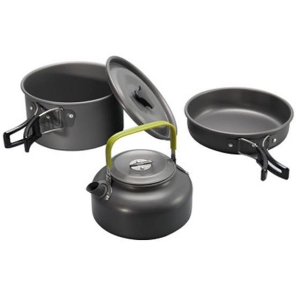 Bushbaby Camping Cooking Set Aluminum