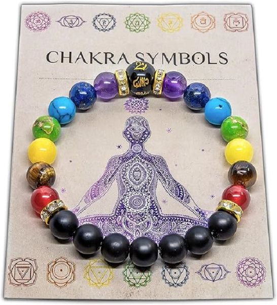 Chakra Bracelet with Natural Stones