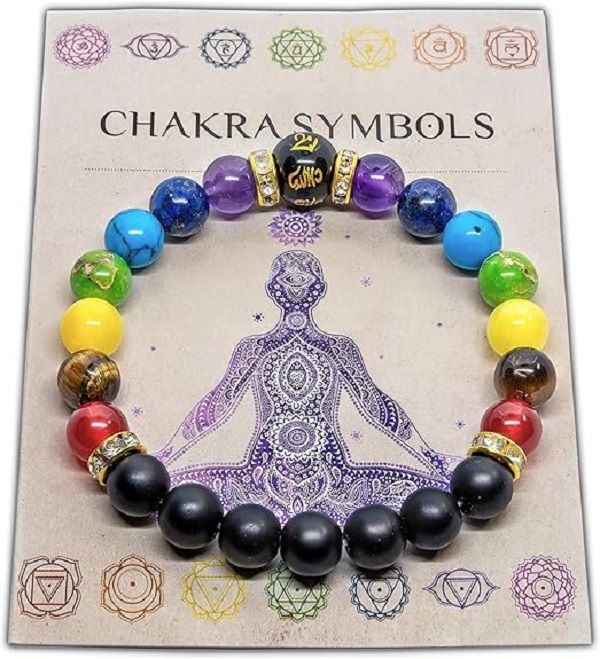 Chakra Bracelet with Natural Stones