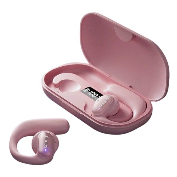 SANAG - Z30S - Waterproof Bluetooth Earbuds With LED Power Display - Pink