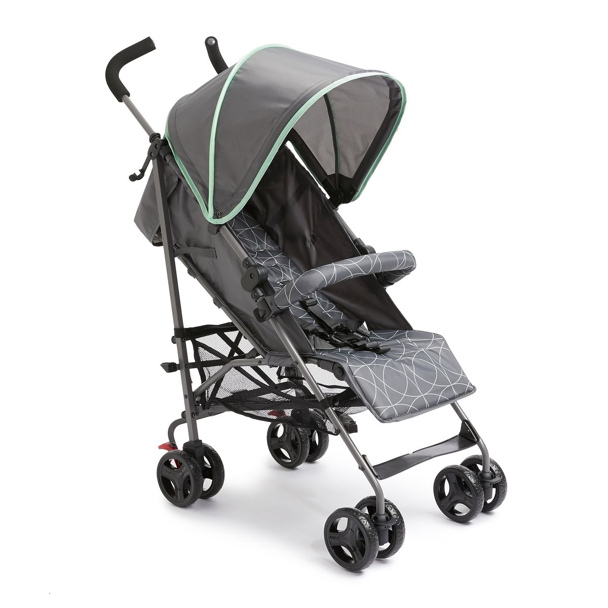 George & Mason Baby - Compact Stroller - Grey & Mint | Buy Online in ...