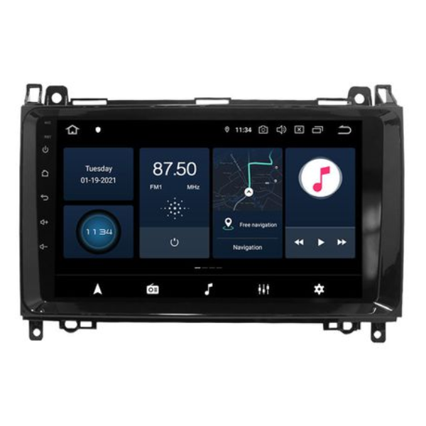 9inch Navigation Android Radio CarPlay/Android Compatible with Mercedes Vito B Class