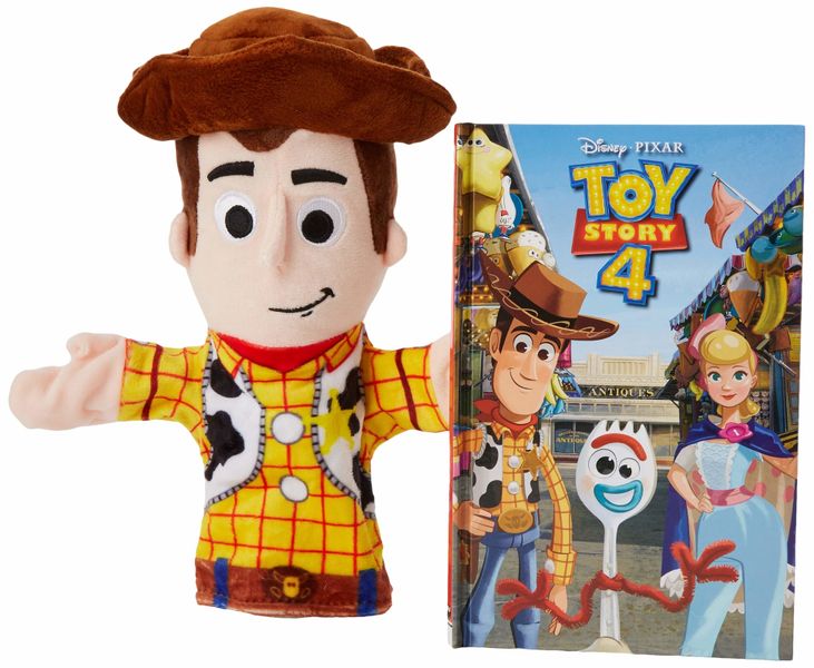 Disney Pixar Toy Story 4: Book And Hand Puppet