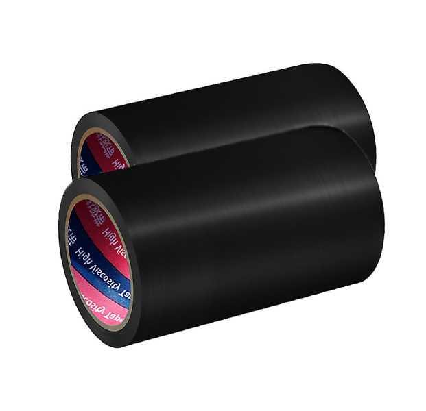 2 Rolls Of Black PVC Pipe Super Strong Waterproof Tape