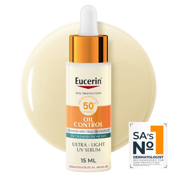 Eucerin Oil Control UV Face Serum Sunscreen SPF 50+, 30ml, Acne-Prone Skin