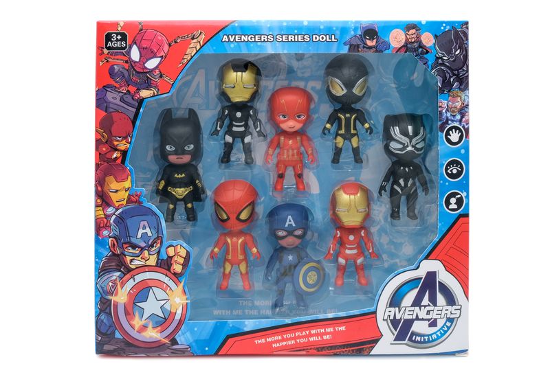 Avenger Superhero Minis Figurine 8 Pack