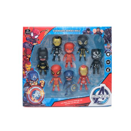 mini superhero figures