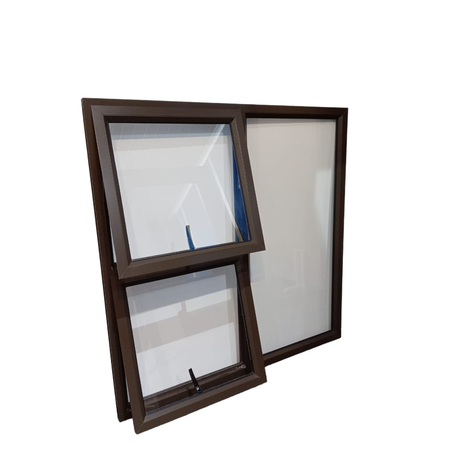 Aluminum window 1.2x1.2- Bronze