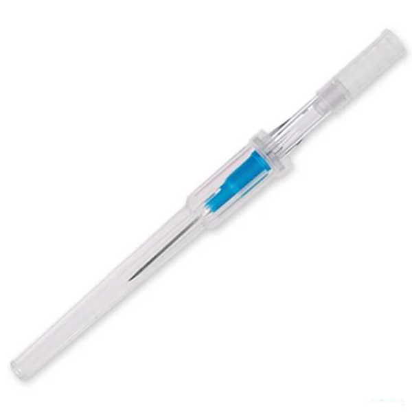 Introcan Safety Fluorinated Ethylene Propylene 22g Blue No Wings x2