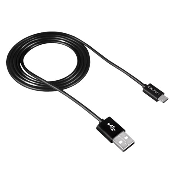 Canyon UM-1 Micro USB to USB 2.0 Sync &amp; Charge Cable 1m Black